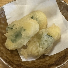 クリームチーズと大葉の天ぷら