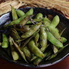 藁焼き枝豆