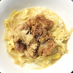 唐揚げつゆだく親子丼