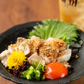 料理メニュー写真&nbsp;鶏たたきユッケ