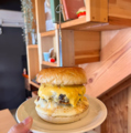 料理メニュー写真&nbsp;写真を撮りたくなる！お洒落な絶品バーガープレート