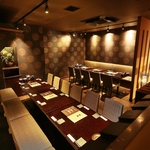 最大２４名様の完全個室。一軒造りなのでゆったりくつろいで頂けます。