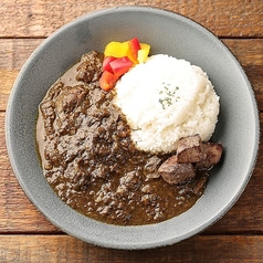 北海道亜麻仁牛の牛すじカレー