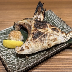 ブリカマ塩焼き