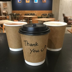 店内ドリンク全てテイクアウト可能です♪