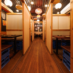 20名様～30名様向け・まとまった人数のお集りに！最大30名様まで収容可能なフロア貸切！離れていてもサービスの質が下がらないように席の配置やお客様の居心地の良さを第一に考えて設計させて頂きました！貸切空間となりますので、ご予約時にご要望頂けましたら幸いでございます！