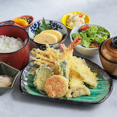 【こだわり御膳】海老と旬野菜の天ぷらご膳