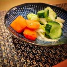 漬物盛り合わせ
