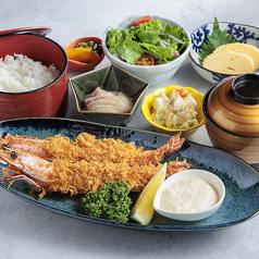 【こだわり御膳】ぷりぷり大海老フライのご膳