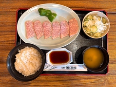和牛カルビ定食（ライス普通盛）