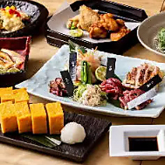 地鶏焼肉と水炊き鍋鶏kei ケイのコース写真