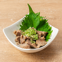 砂ずりのねぎ塩和え