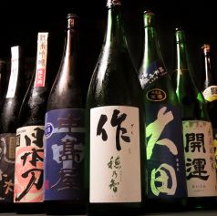 心落ち着く！日本酒！常時30種以上ご用意♪