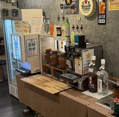 バラエティ豊富なセルフ飲み放題☆