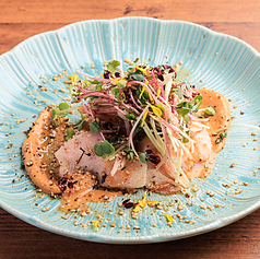 坦々ソースのよだれ鶏