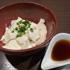 京おぼろ豆腐やっこ