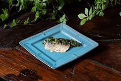 炙りしめ鯖のニラ醤油だれ