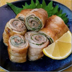 えのきの梅しそ豚ロース巻き