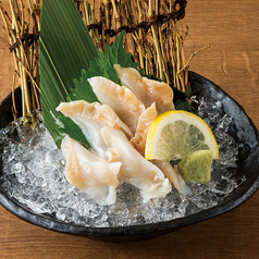 つぶ貝の刺身
