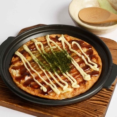 イカゲソのお好み焼き風玉子焼き