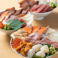 ≪本気で海鮮丼をつくるという熱い想い≫