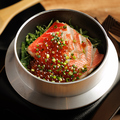 料理メニュー写真 金目鯛といくらの豪華釜飯