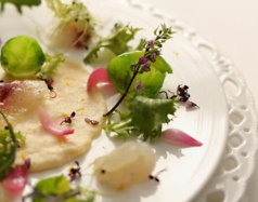 ジェームス邸のコース写真