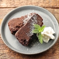 料理メニュー写真&nbsp;しっとり濃厚チョコブラウニー