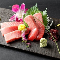 生本マグロの中トロ刺