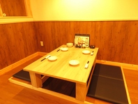 デートや宴会にも◎落ち着いた雰囲気の店内。