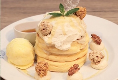 ほうじ茶とクランチホワイトチョコのパンケーキ<2枚>