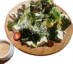 豆腐と海藻のチョレギサラダ