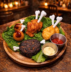 モンスター肉盛りプレート