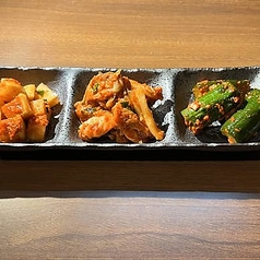 キムチ盛り合わせ