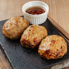 黒豚つくねの鉄板焼き