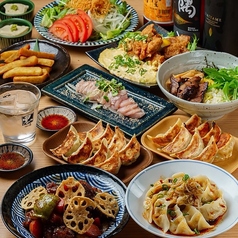 あご出汁餃子ゆでタン さんじ 天文館店のコース写真