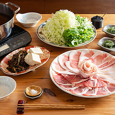 あぐーしゃぶしゃぶと言えば ちゃぁぶー読谷店のコース写真