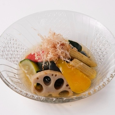季節野菜の揚げ浸し