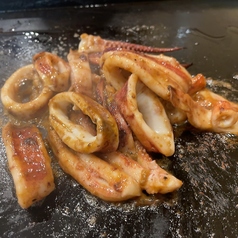 イカの丸焼き【肝】醤油バター