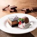 料理メニュー写真&nbsp;ベルギーチョコレートケーキ