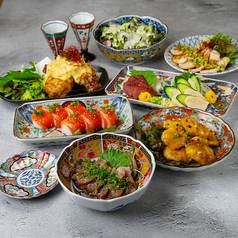 魚鳥 一座 桜木町店のコース写真