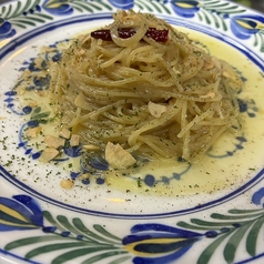 にんにくたっぷり、ペペロンチーノ