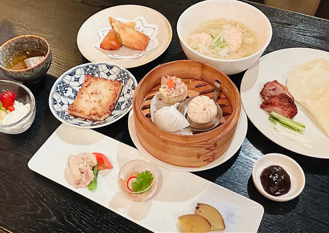 ディナーはご予約で(^^) 大人気の飲茶ランチも(お昼は予約不可)