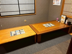 テーブルは、4名席×3、2名席×3