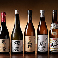 料理との相性を追求した銘酒の豊富なラインナップ♪