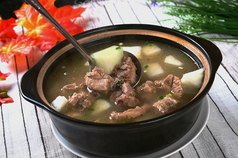 スペアリブととうがんの鍋