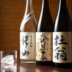 焼酎・ウイスキーもご用意しております。