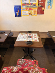 テーブル席改装しました!