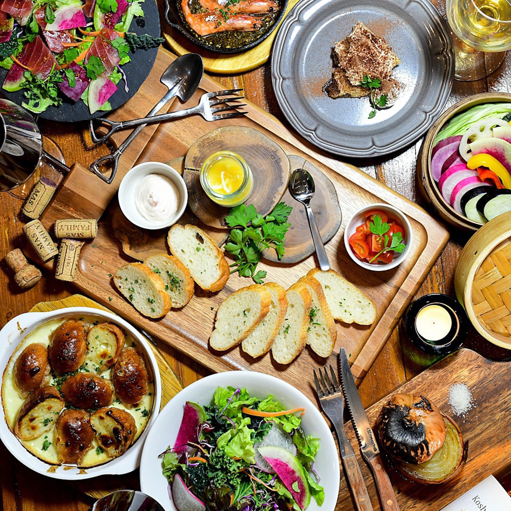 ☆味にこだわり、素材にこだわったイスウならではの充実の彩り宴会☆