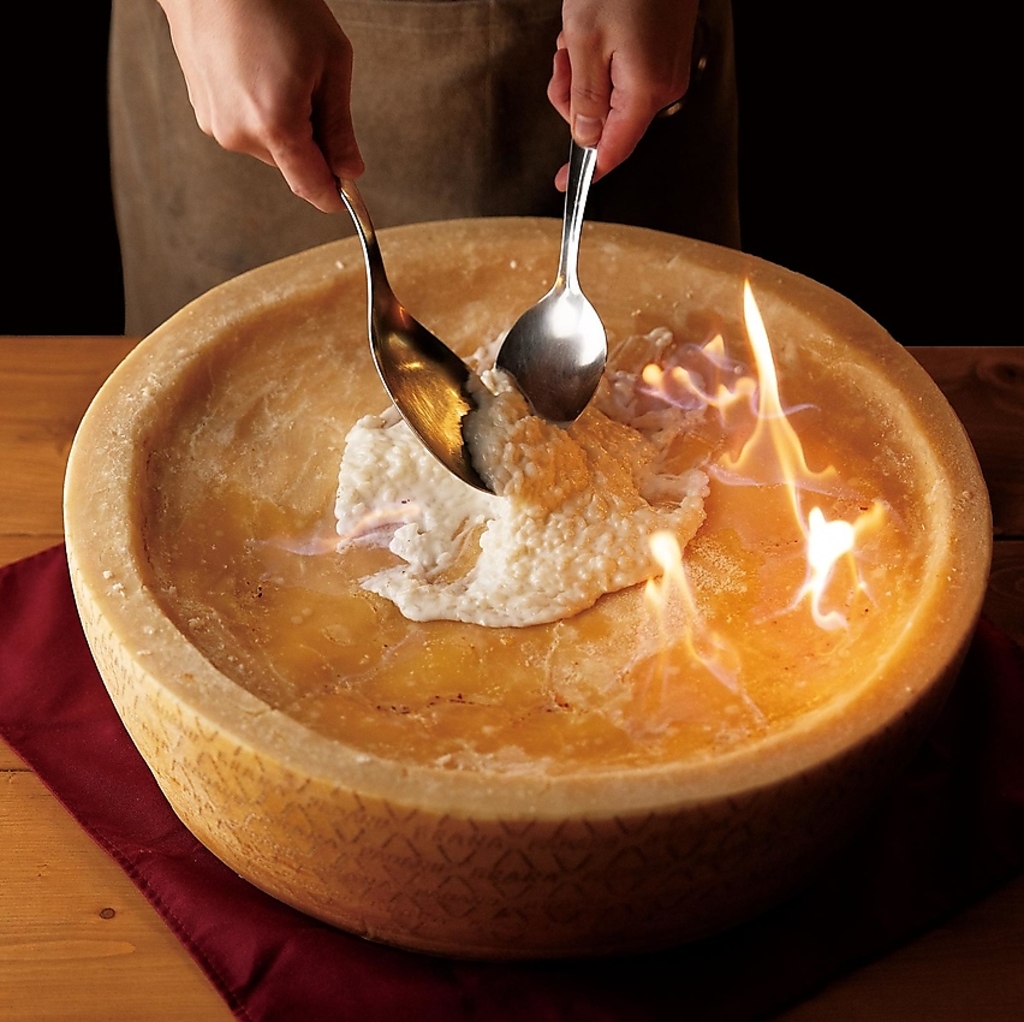 炎の特大チーズリゾット